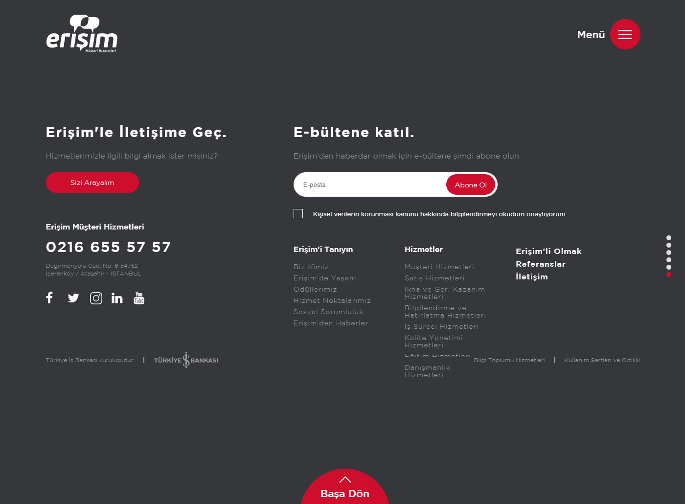 Erişim Müşteri Hizmetleri